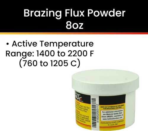Miniatura 3 de Hot Max 24000 - Polvo de fundente para soldadura, 8 onzas