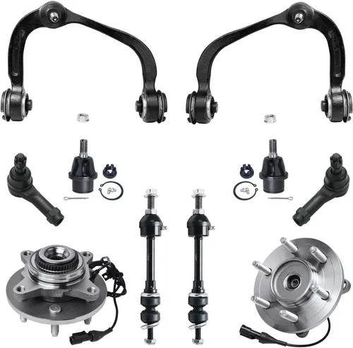 Miniatura 86 de Detroit Axle - Kit de nudillos de dirección delantera izquierda para Ford Edge Lincoln MKX 07-10, cojinete de rueda del lado del conductor, nudillo