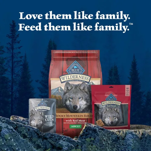 Miniatura 7 de Blue Buffalo Wilderness Trail Toppers Wild Cuts - Alimento húmedo natural para perros con alto contenido de proteínas, bocados de pollo en salsa