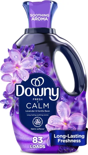 Miniatura 17 de Downy Líquido suavizante de telas ultrasuave, calma, lavanda y vainilla, 26 onzas líquidas, 39 cargas