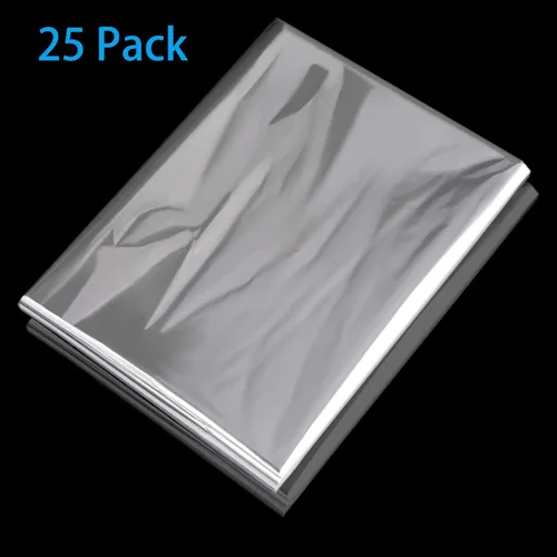 Miniatura 7 de Awpeye Bolsas transparentes para cestas, 25 paquetes de envolturas grandes de celofán para cestas y regalos, bolsas de celofán de 16 x 24 pulgadas