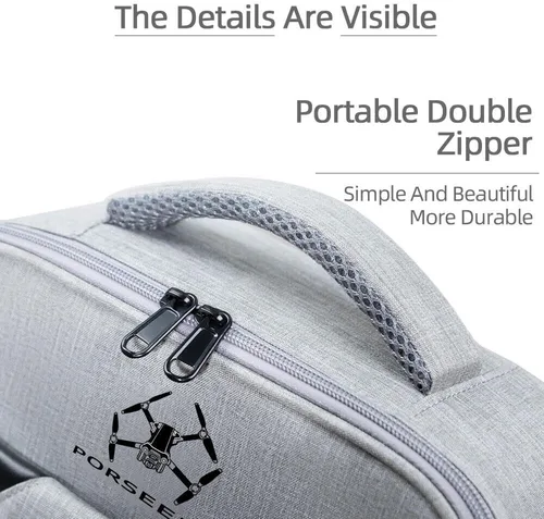 Miniatura 4 de Bolsa de hombro de almacenamiento portátil Estuche de transporte para DJI MINI 4 PRO Drone Accesorios (bolsa de hombro)