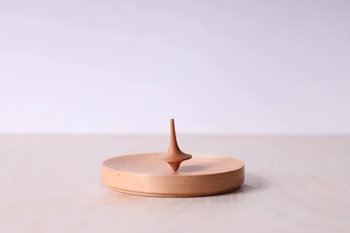 Miniatura 2 de Top giratorio de precisión con base, giratorio superior de rendimiento premium para escritorio, tapas giratorias de madera para oficina, parte
