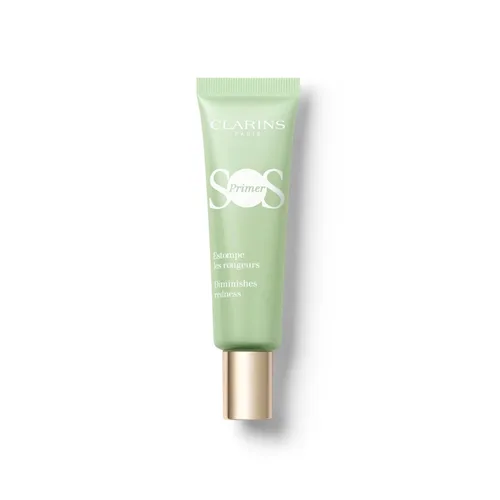 Clarins SOS - Base de maquillaje | Corrector de color | Hidratación 24 horas | Imprimación hidratante | difumina las imperfecciones, aumenta el Verde
