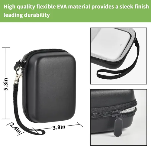 Miniatura 3 de ALKOO Estuche para HP Sprocket portátil 2x3/ para Canon para Ivy/para Ivy 2 Mobile Mini CLIQ CLIQ+ CLIQ2 CLIQ+2 Impresora de cámara instantánea