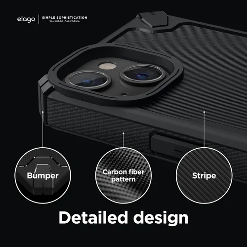 Miniatura 6 de elago Armor - Funda compatible con iPhone 14 Plus de 6.7 pulgadas, protección contra caídas de grado militar de EE. UU., funda protectora