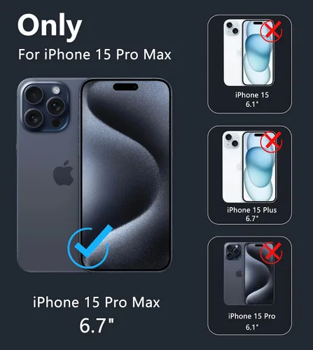 Miniatura 1404 de FNTCASE Funda para iPhone 13 Pro-Max: Fundas magnéticas transparentes compatibles con Magsafe Slim anti amarillamiento protección contra caídas