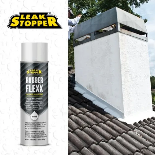 Miniatura 7 de Leak Stopper Rubber Flexx - Spray de reparación y sellador impermeable - Punta y pulverización para sellar grietas, agujeros, fugas, corrosión y más