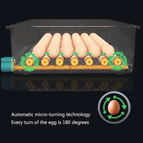 Miniatura 3 de Incubadora automática de pollo para criar huevos 98/120 Incubadora automática de huevos Incubadora de huevos de ganso pájaro Incubadora de 120 Huevos