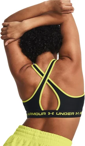 Miniatura 4 de Under Armour - Sujetador deportivo de medio impacto, con espalda cruzada, para mujer