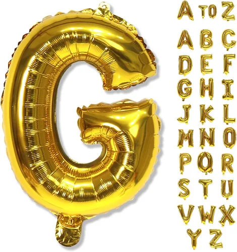 Miniatura 201 de Globo dorado champán con el número 5, globos de aluminio autoinflables grandes de 40 pulgadas del 0 al 9, globo de helio digital 5 dorado claro