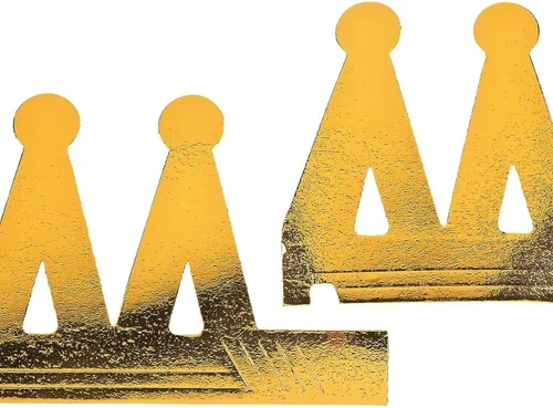 Miniatura 3 de FOIL GOLD CROWNS - Accesorios de ropa - 12 Piezas