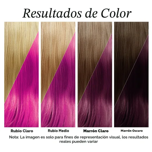 Miniatura 3 de Adore Tinte semipermanente rosado para el cabello, vegano y libre de crueldad, 4 onzas líquidas, 140 Neon Pink (paquete de 1)
