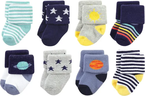 Miniatura 75 de Hudson Baby - Calcetines de algodón para bebés recién nacidos y Terry para niñas bebés