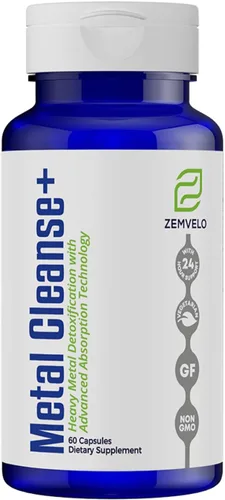 Metal Cleanse+ - Apoya la desintoxicación | Promueve un sistema inmunológico saludable | Defiende contra los metales pesados | Suministro para 60