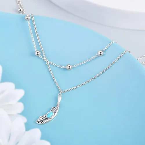 Miniatura 60 de CHIC & ARTSY Tobilleras de plata de ley S925 para mujer, pulsera de tobillo ajustable multicapa para playa, joyería de verano para mujer, de 10 a 11