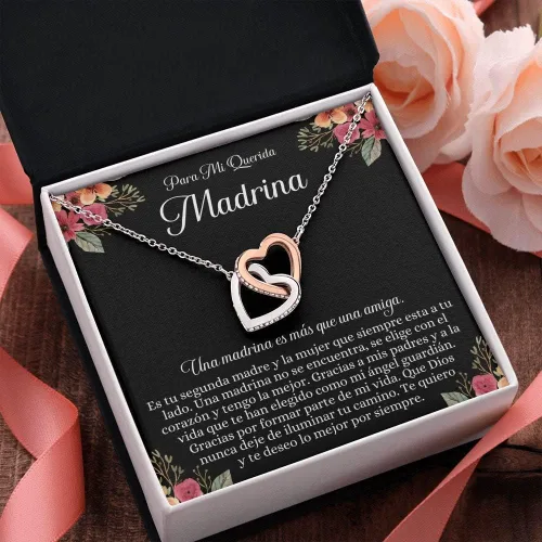 Miniatura 5 de Regalo de madrina española, regalo de madrina, collar de madrina, joyería de madrina, collar de regalo para mujer, Joyas de Madrina, Joyas Únicas