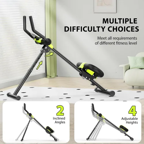 Miniatura 4 de Equipo de Entrenamiento Abdominal, Máquina de Abdominales para Gimnasio en Casa, Equipo de Ejercicio de Entrenador Abdominal para Ejercicio