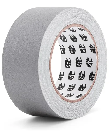 Miniatura 11 de Bates Cinta de Gaffing de 2 pulgadas x 23 yardas, paquete de 2 unidades - Negro, Cinta Multiusos para Suelo y Cable