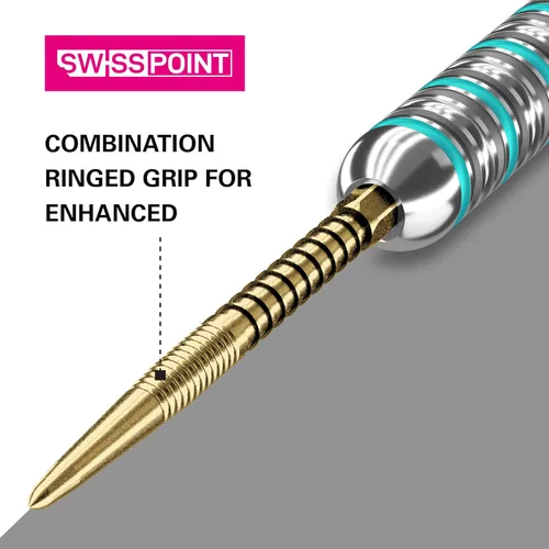 Miniatura 3 de TARGET Darts Puntas suizas, puntas de dardos de punta suiza de fuego (paquete de 3 puntas) Puntas de cambio de dardos, accesorios profesionales