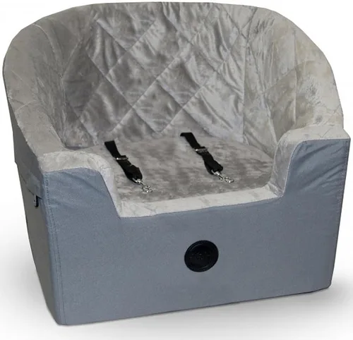 Miniatura 18 de K&H Pet Products Asiento elevador de cubo para perro, cinturón de seguridad seguro, 2 correas de seguridad, fundas lavables, asientos elevadores