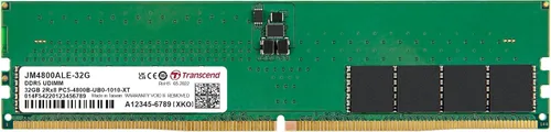 Miniatura 13 de Transcend Memoria RAM DDR5 de 16 GB, 4800 MHz UDIMM, compatible con Intel y AMD Ryzen, módulo de memoria de computadora de escritorio, ECC PC5-38400