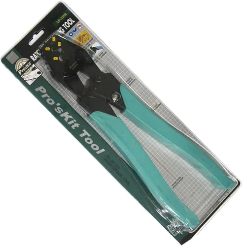 Miniatura 4 de Pro'sKit CP-351B Terminales no aislados Herramienta de prensado de trinquete (13.780 in)