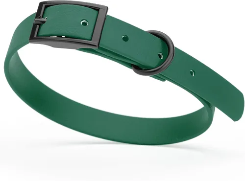 Miniatura 73 de Dogline Biothane - Collar impermeable para perro con hebilla de liberación rápida, resistente cincha de nailon recubierta con resistente y a prueba