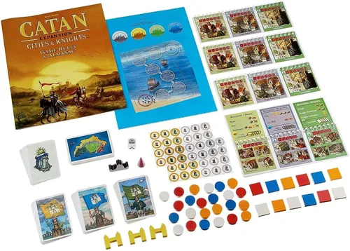 Miniatura 3 de Catan 5ª edición incluida con Catan: Ciudades y Caballeros Expansión