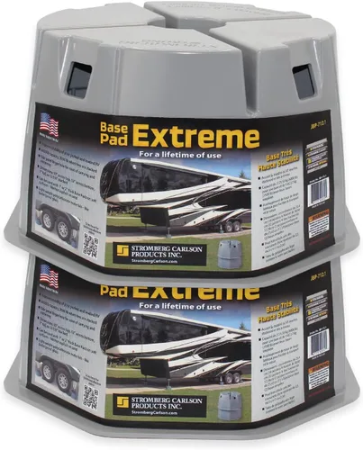 Miniatura 8 de Stromberg Carlson Base Pad Extreme – Bloque de 7 pulgadas, capacidad máxima de 6000 libras – Accesorios de caravana para remolques de viaje