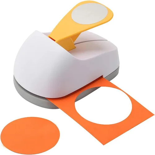 Miniatura 13 de Punzón de palanca para manualidades, longitud lateral, 2.6 pulgadas, perforador triangular equilátero, herramienta profesional para manualidades