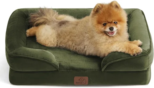 Miniatura 111 de Bedsure Cama ortopédica XL para perros extragrandes, cama lavable para perros y gatos, impermeable, cómodo sofá para perros con funda extraíble