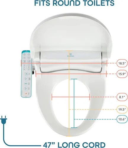 Miniatura 9 de BidetMate 1000 Series Electronic Smart Asiento de inodoro