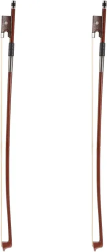 MILISTEN Accesorios de repuesto para violín, 2 unidades, arco de violín clásico, arco de violín, arco de violín de madera, arco de práctica de