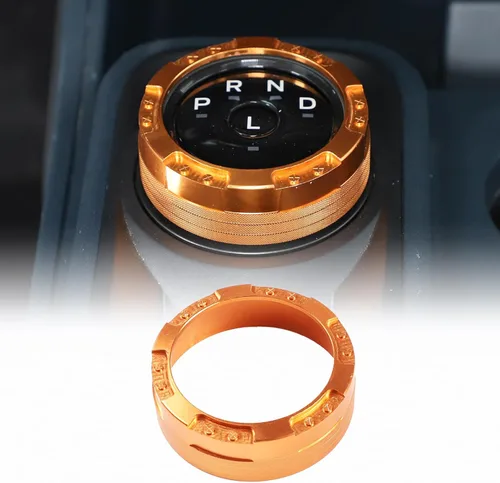 Miniatura 8 de CHEAYAR Botón de interruptor de cambio de marchas Anillo de tapa de guarnición Compatible con Ford Maverick 2022, Cubierta de pomo de cambio