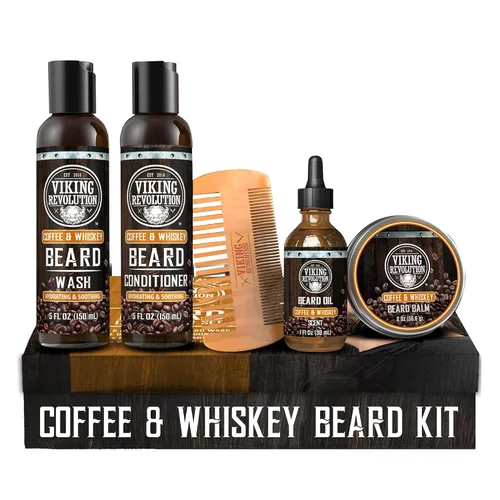 Miniatura 11 de Viking Revolution Acondicionador definitivo para el aseo de la barba de los hombres, suaviza, suaviza y alivia la picazón de la barba, contiene