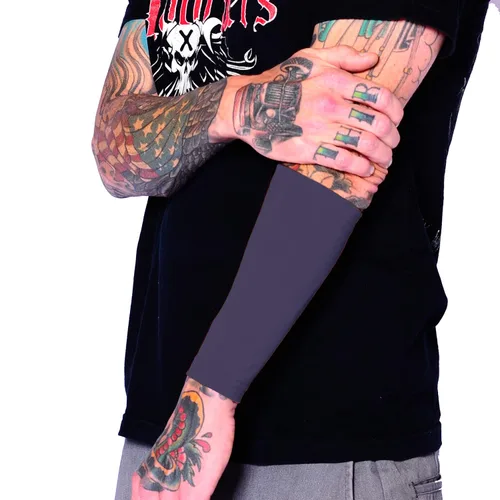 Miniatura 8 de Tat2X, manga para cubrir tatuajes Ink Armor Premium, manga para antebrazo de 9 pulgadas (manga simple)