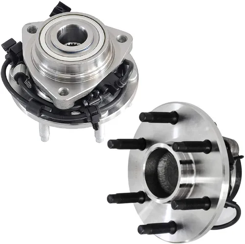 Miniatura 9 de IRONTEK 513188 RWD Buje de rueda delantera y conjunto de cojinetes para Chevy 02-09 Trailblazer (EXT); para Isuzu 03-08 Ascender; para Buick 04-07