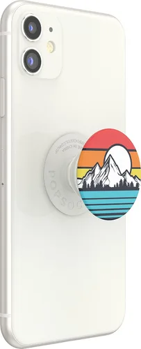 Miniatura 5 de PopSockets - Agarre para teléfono con soporte expandible, agarre adhesivo, Sunset Peaks