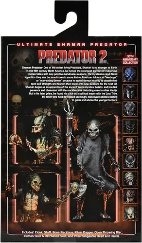 Miniatura 4 de NECA Predator: Shaman Ultimate Figura de acción de 7