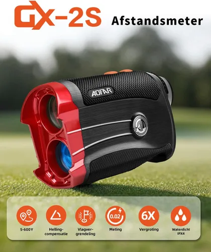 Miniatura 2 de AOFAR GX-2S Rangefinder for Golf & Hunting with Slope and Angle Switch, Flag-Lock with Vibration, Horizontal Distance, 600/1000 Yards Distance