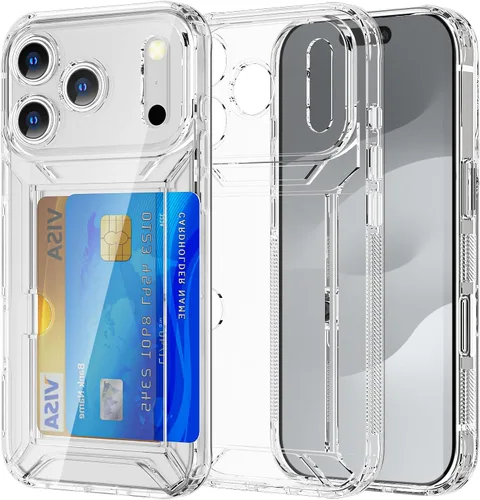 Miniatura 154 de AICase Funda protectora para iPhone 16 compatible con iPhone 16, delgada, ligera, transparente [no amarillenta] Diseño vibrante