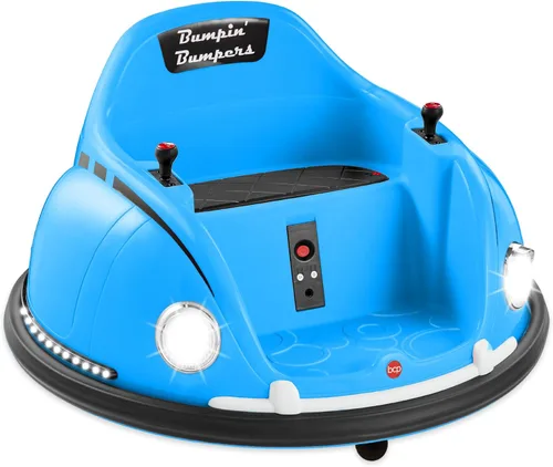 Miniatura 11 de Best Choice Products Coche de Choque Eléctrico Montable Bumpin de 6V para Niños, 1.5 - 6 Años, Control Remoto para Padres, Giro de 360 Grados