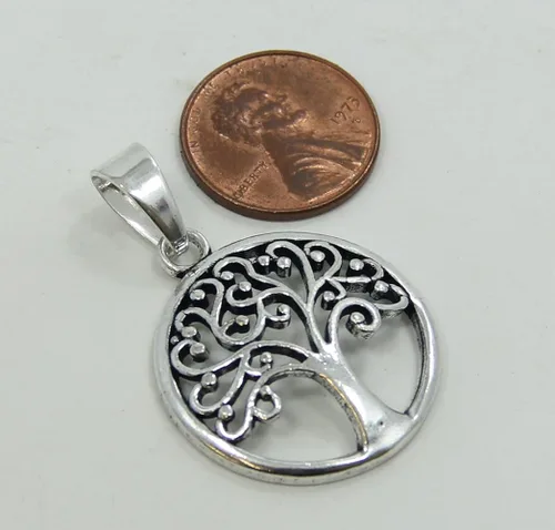 Miniatura 2 de DharmaObjects KayJayStyles Jewelry - Colgante de árbol celta de la vida para hombres y mujeres