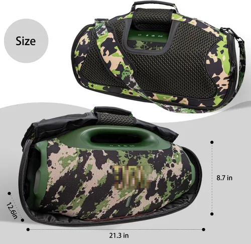 Miniatura 5 de Funda de transporte compatible con altavoz Bluetooth portátil JBL Boombox 4
