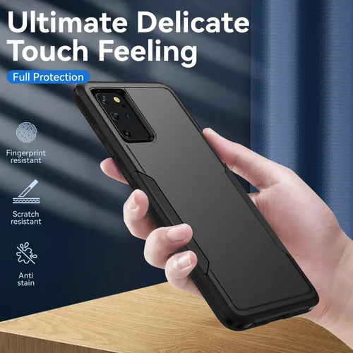 Miniatura 6 de Funda para Galaxy S20 Plus, con protector de pantalla HD [prueba de caídas de grado militar] Funda protectora resistente a prueba de golpes