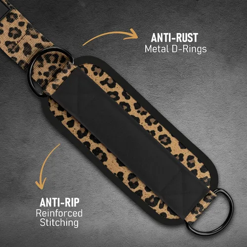 Miniatura 6 de BREAKING LIMITS Correas de tobillo para máquinas de cable para mujeres, juego de correas de tobillo para glúteos, accesorios de tobillo
