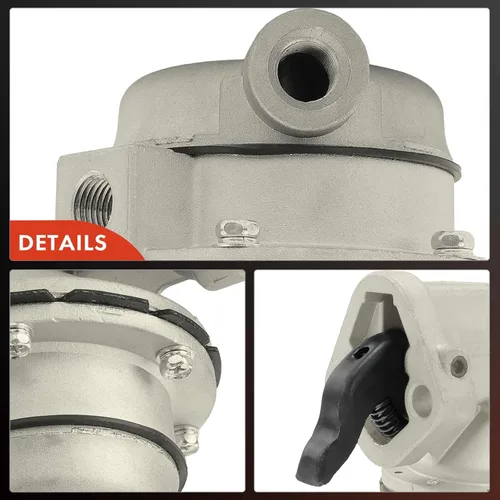 Miniatura 7 de A-Premium Bomba de combustible mecánica compatible con Chevrolet 327, 409, 400, 348, 307, 305, 283, 267, 302, 350l, repuesto # 12355613