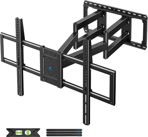 Miniatura 13 de USX STAR Soporte de pared de TV resistente de 85 86 98 y 100 pulgadas para televisores grandes de 37 a 105 pulgadas, soporte de TV premontado