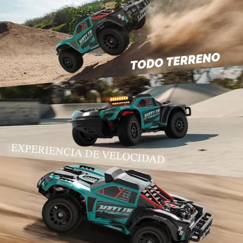Miniatura 9 de Hosim Coches RC sin escobillas para adultos y niños rápidos 50 mph, camiones RC 4x4 todo terreno todoterreno impermeable de alta velocidad 1/14 RTR